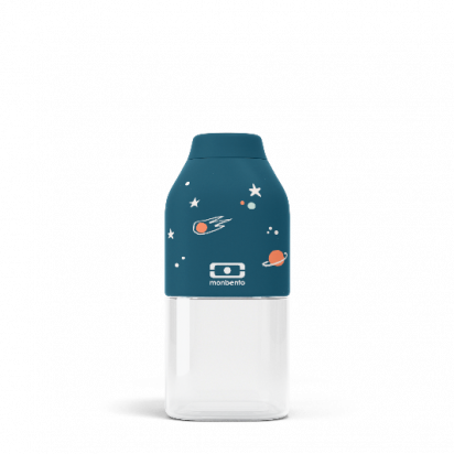 Bouteille réutilisable sans BPA 33 cl Bleu Cosmic Monbento