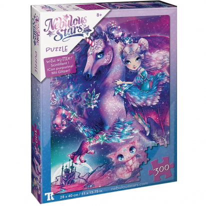 Puzzle scintillant 300 pièces - Nebulia & Horse Nébulous