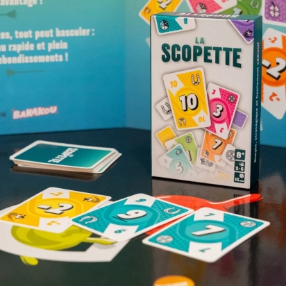 La Scopette – Jeu de cartes – 2 à 6 joueurs dès 8 ans – Bakakou / Gigamic