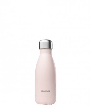 Bouteille Isotherme - 260ml - Pastel rose - Qwetch