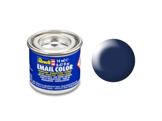 Peinture Bleu de prusse satiné 14 ml Revell