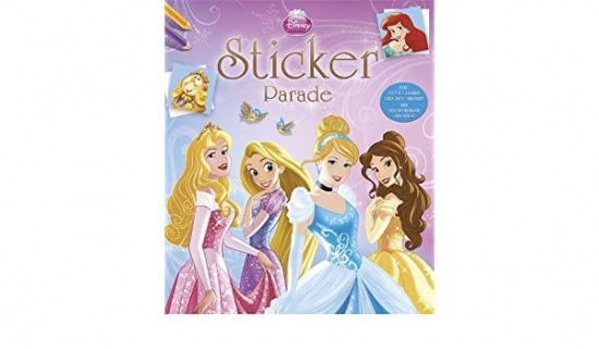 Coloriage Stickers Parade - Princesses Disney