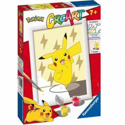 CreArt Pikachu Peinture par numéro Ravensburger