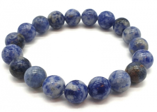 Bracelet Sodalite perles 8mm