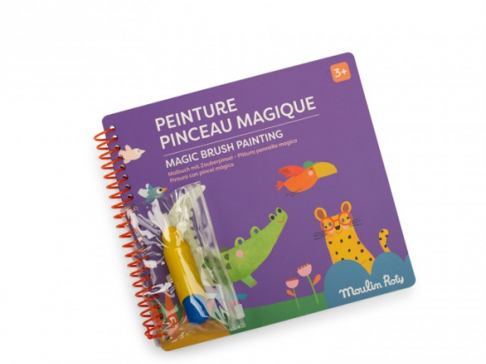 Peinture pinceau magique Les Toupitis Moulin Roty