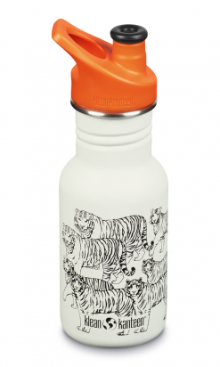 Gourde en inox 355 ml Sport Cap Tigres Klean Kanteen