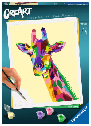 Peinture par numéros CreArt Girafe Ravensburger