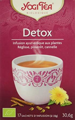 Infusion ayurvédique aux plantes Detox Yogi Tea