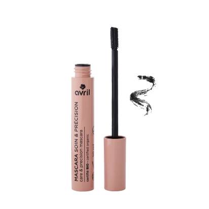 Mascara soin et précision noir - Bio - Avril