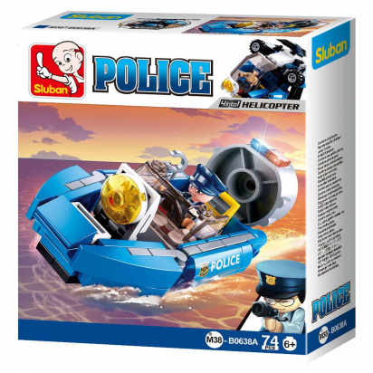 Sluban Police Hovercraft