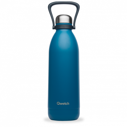 Bouteille Isotherme - 1,5L - Matt bleu canard - Qwetch