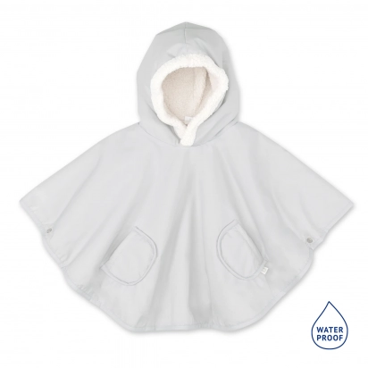 Poncho de voyage 9-36m Plum WATERPROOF + TEDDY Bemini