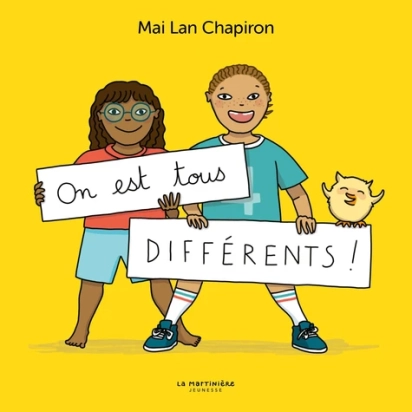 On est tous différents ! – Mai Lan Chapiron – La Martinière Jeunesse