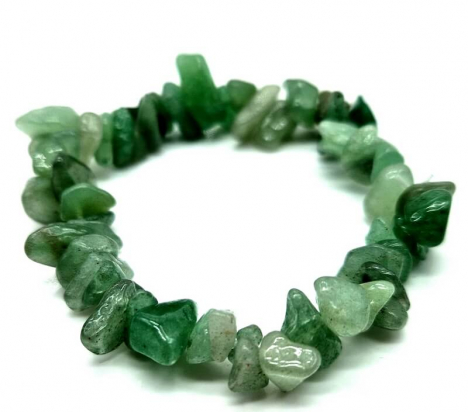 Bracelet baroque Green aventurine (verte)