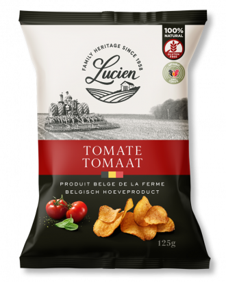 Chips Tomate bio 125gr Lucien
