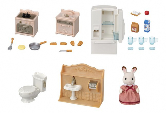 Le set d'ameublement cottage Sylvanian Families