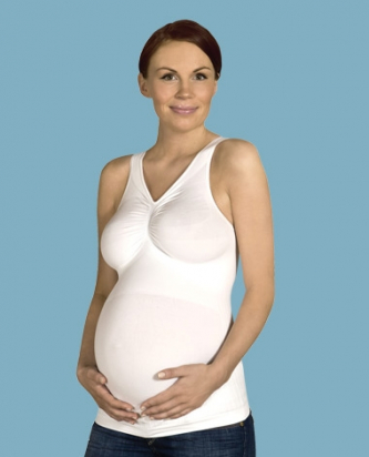 Top de grossesse - BLANC - Carriwel