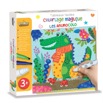 Tableaux coloriages magiques Animocolo Crealign