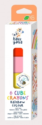 Crayons cubes Rainbow Haku Yoka