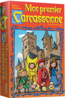 Carcassonne Mon premier Z-man Games Asmodée