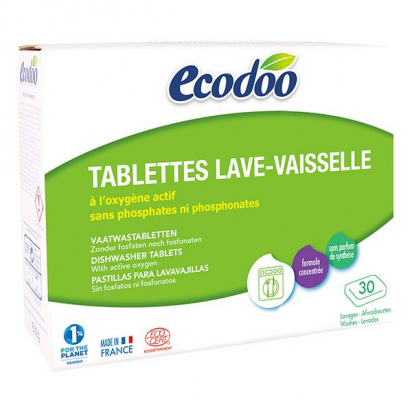 Tablettes lave-vaisselle 600g Ecodoo