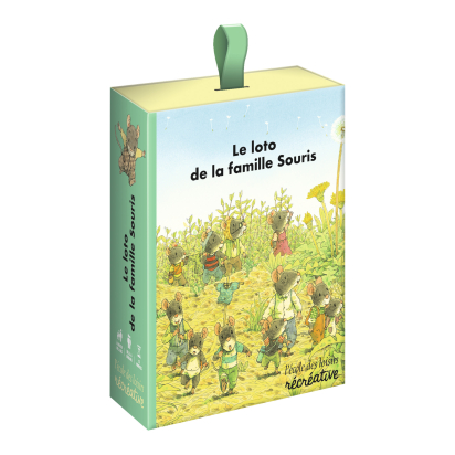 Le loto de la famille souris – jeu enfant L'école des loisirs – Moulin Roty