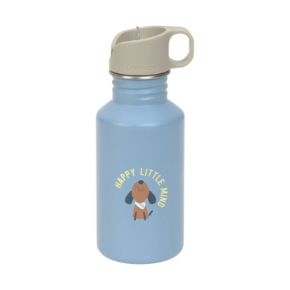 Gourde pour enfant inox 500 ml - Pattern Party - bleu