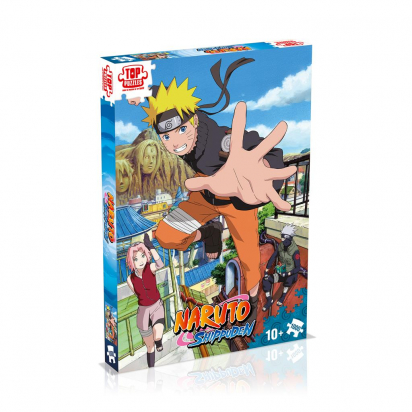 Puzzle naruto shippuden retour à konoha - 1000 pcs Winning Moves