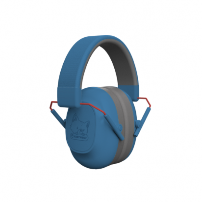 Casque anti-bruit bleu Kidynoise Kidywolf