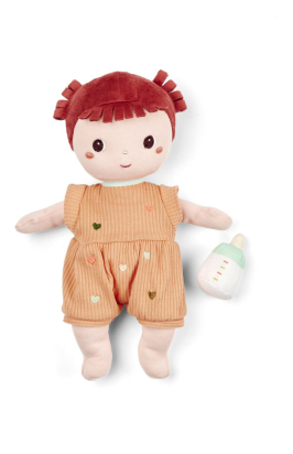 Poupon en tissu Ninon 30 cm avec biberon - dès 18 mois - Lilliputiens