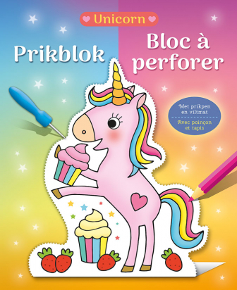 Bloc à perforer Licorne Chantecler