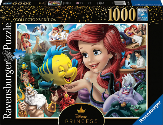 Puzzle 1000 pièces Ariel La petite sirène Disney Ravensburger