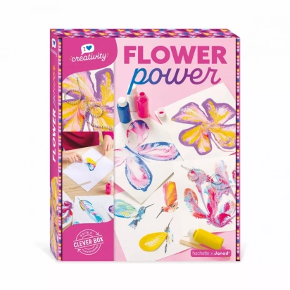 Coffret Créatif Peinture Flower Power Janod