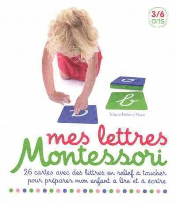 Mes lettres Montessori - 26 cartes en relief Nathan