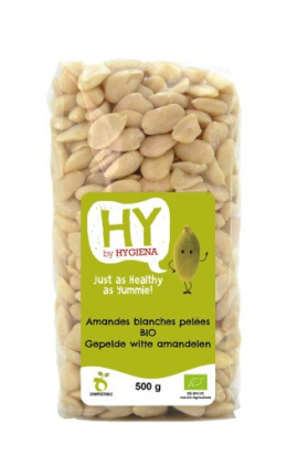 Amandes blanches pelées bio - 500g - HY