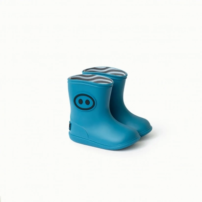 Bottes de pluie Kawaï bleu Bobo