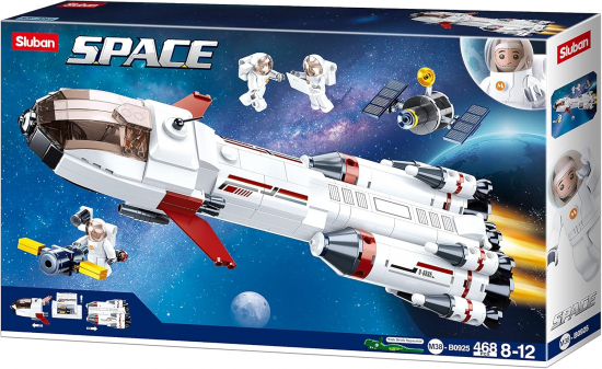 Sluban - Fusée d´Expédition de Saturne 468 pieces compatible Lego