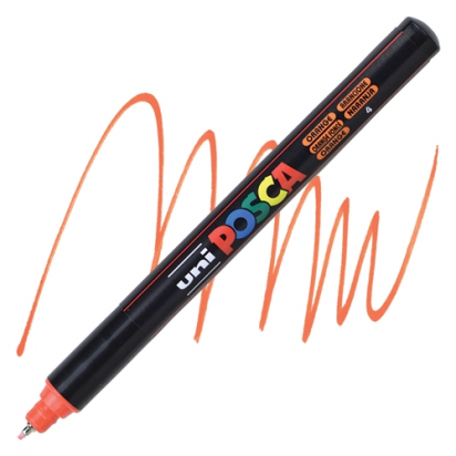 Marqueur PC1MR pointe extra-fine 0,7 mm Orange foncé POSCA