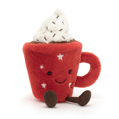 Amuseables Hot Chocolate  Cholocat Chaud Jellycat