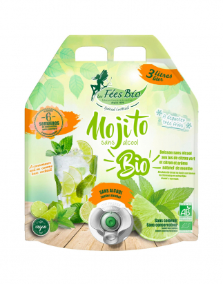 Mojito sans alcool Bio 3L Les fées Bio