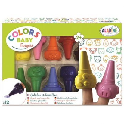 Crayons de cire Baby Aladine