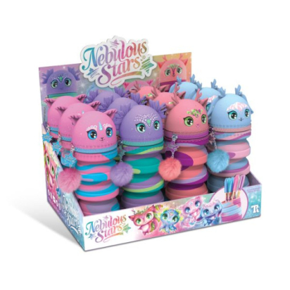 Trousse verticale Animalous Mauve Nébulous