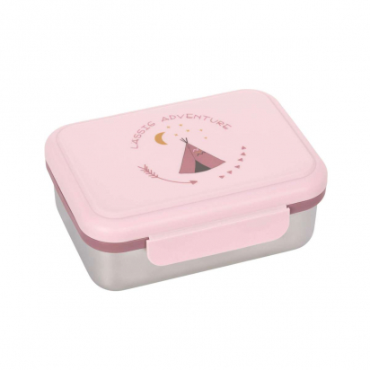 Boite à goûter inox Adventure Tipi Lassig