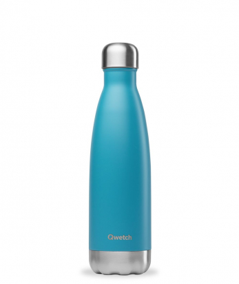 Bouteille Isotherme - 500ml - Turquoise - Qwetch