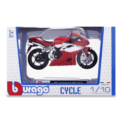 Moto miniature 1/18 – modèle aleatoire – Bburago