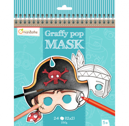 Graffy Pop Mask Avenue mandarine