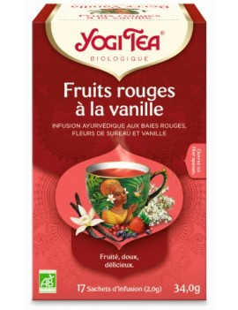 Yogi thé fruits rouges à la vanillle Yogi Tea