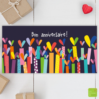 Carte Bon anniversaire