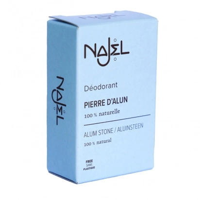 Pierre d'alun Déodorant naturel - 90 g Najel