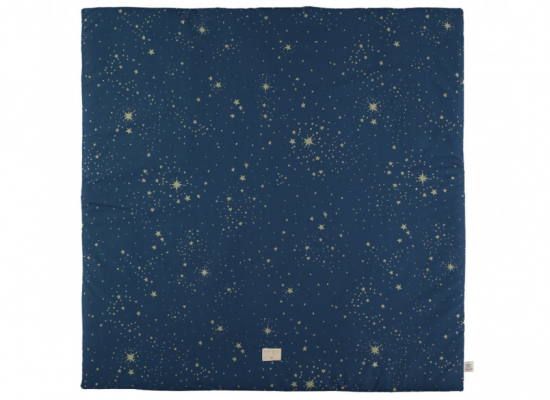 Couverture de sol / tapis de sol Colorado - 100x100 - gold stella/ night blue  - Nobodinoz